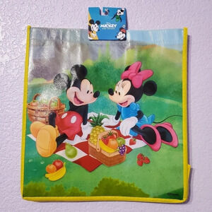 Legacy Disney Mickey Mouse and Friends Reusable Tote Shopping Bag Picnic